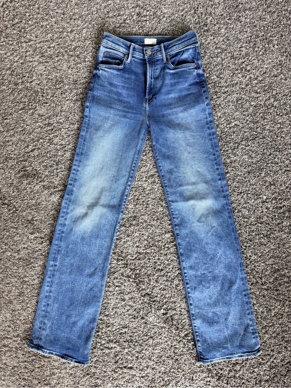 MOTHER The Kick It Jeans Bitchin Wash Size 25